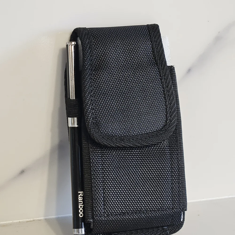 NIP - Sleek Black Cell Phone Holster by [Ranboo]